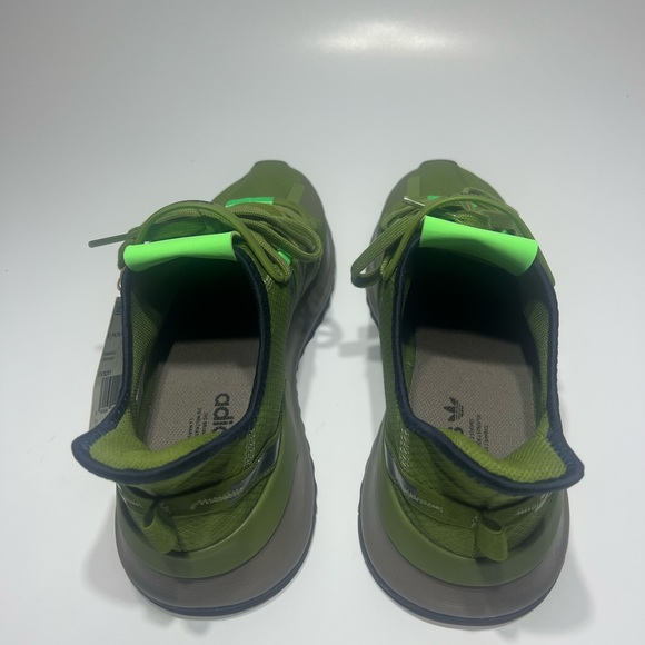 Adidas U Path Run Men's Green Camo Lime Black Gray Sneakers Shoes FV9251 NEW - Picture 6 of 12